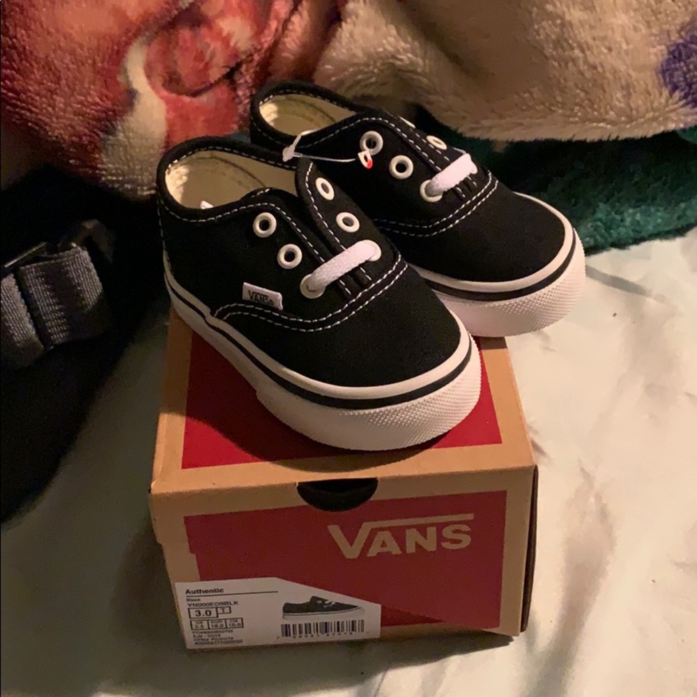 Vans Toddler baby size 3 Authentic